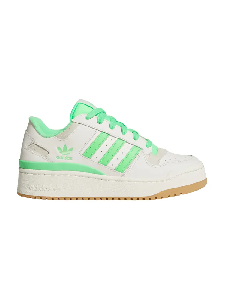 Кроссовки adidas Wmns Forum Bold Stripes 'White Green' — изображение 1 из 1, белый/зеленый/белый
