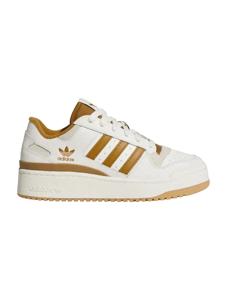 Кроссовки Adidas Wmns Forum Bold Stripes 'White Bronze' — изображение 1 из 1, белый