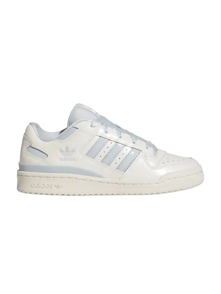 Кроссовки adidas Wmns Forum Low CL 'Off White Halo Blue Patent' — изображение 1 из 1, белый/синий/белый