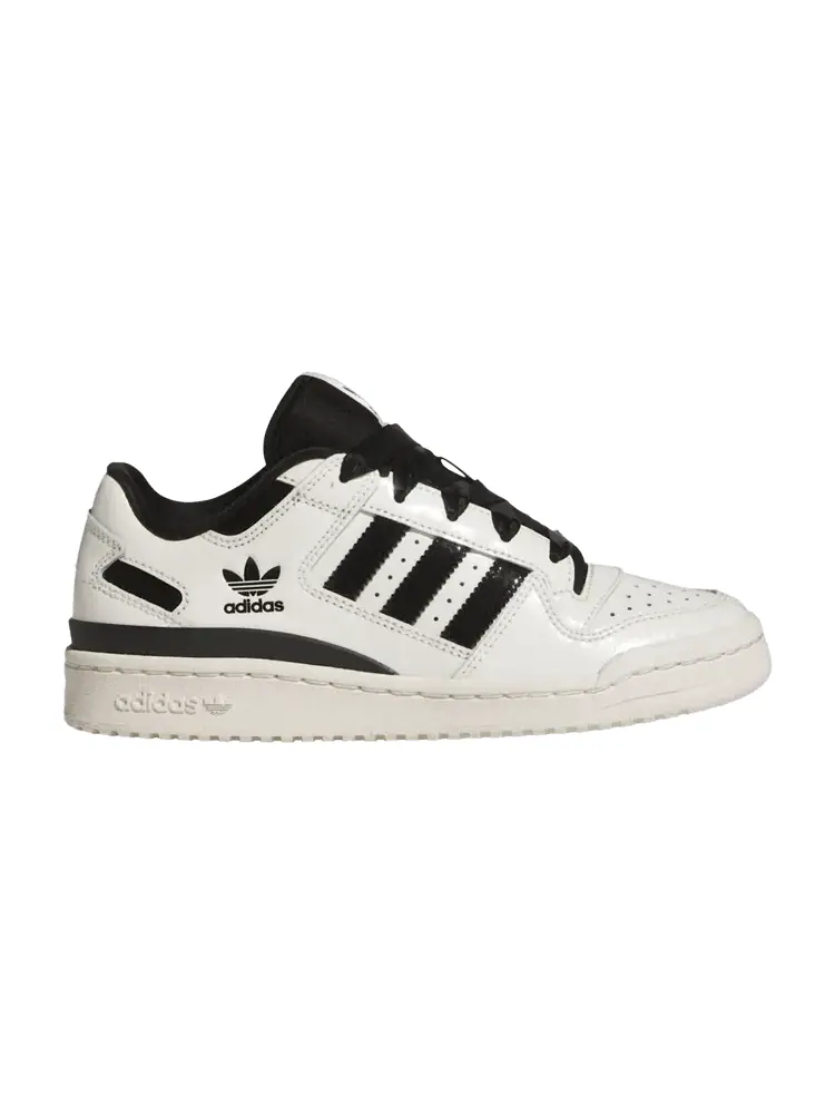 Кроссовки adidas Wmns Forum Low CL 'Off White Black Patent' — изображение 1 из 1, белый/черный/белый