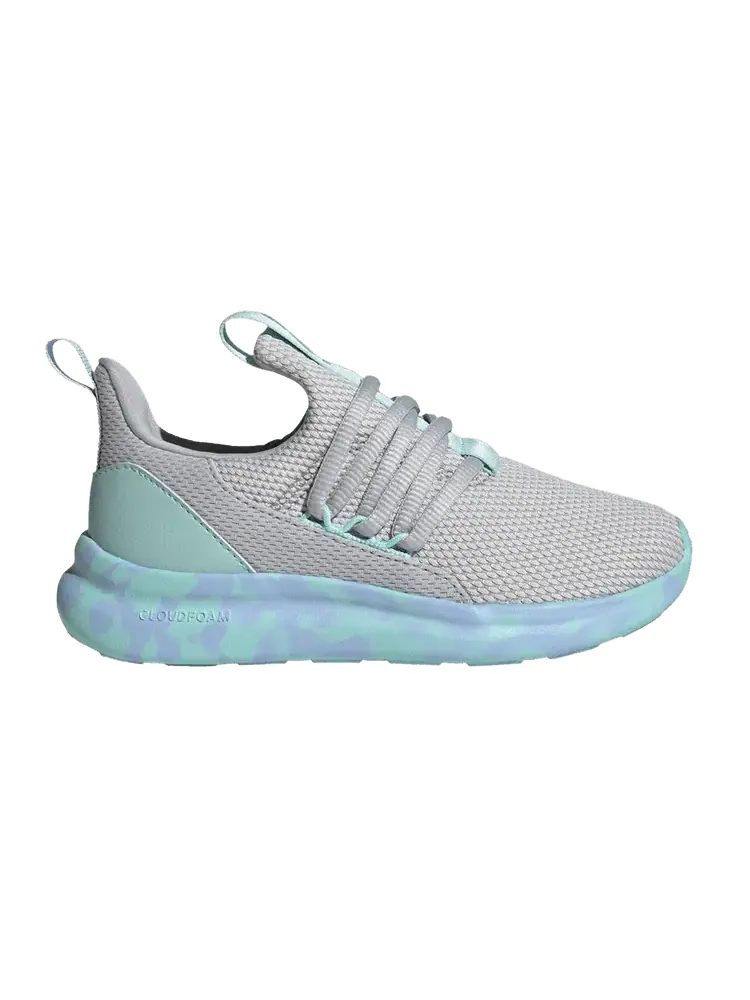 Кроссовки adidas Lite Racer Adapt 7.0 K 'Grey Semi Flash Aqua' — изображение 1 из 1, синий/серый/голубой