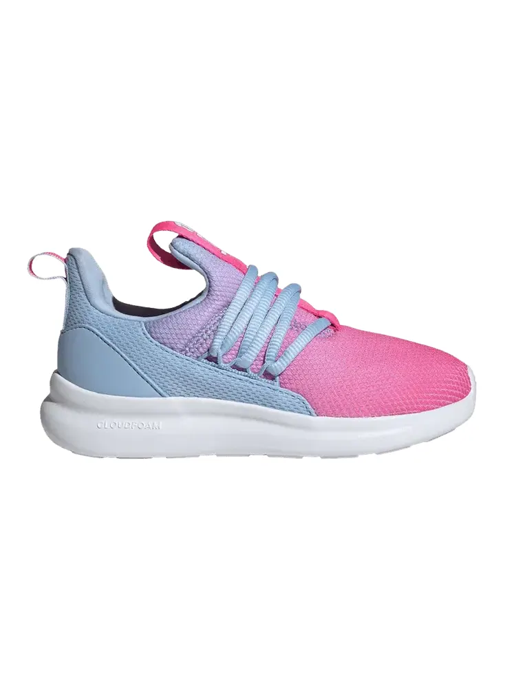 Кроссовки adidas Lite Racer Adapt 7.0 K 'Glow Blue Lucid Pink' — изображение 1 из 1, синий/розовый/белый