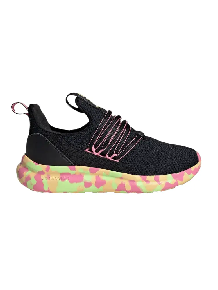 Кроссовки adidas Lite Racer Adapt 7.0 K 'Black Bliss Pink' — изображение 1 из 1, черный/розовый/черный