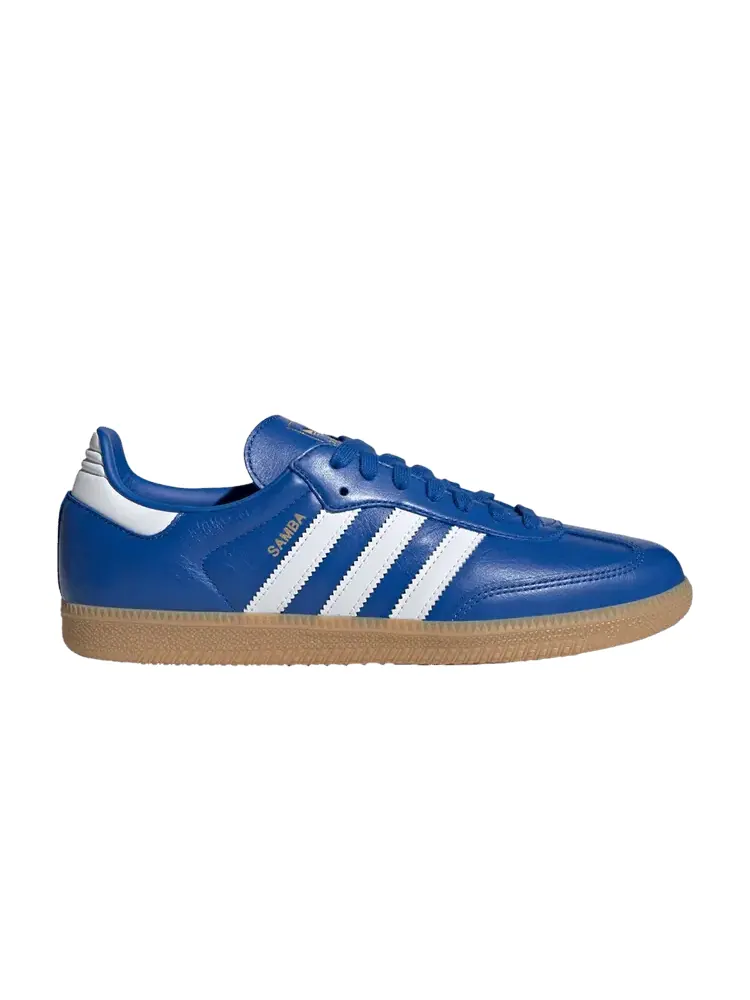 Кроссовки adidas Samba OG 'Fourth of July Pack - Blue' — изображение 1 из 1, синий/белый