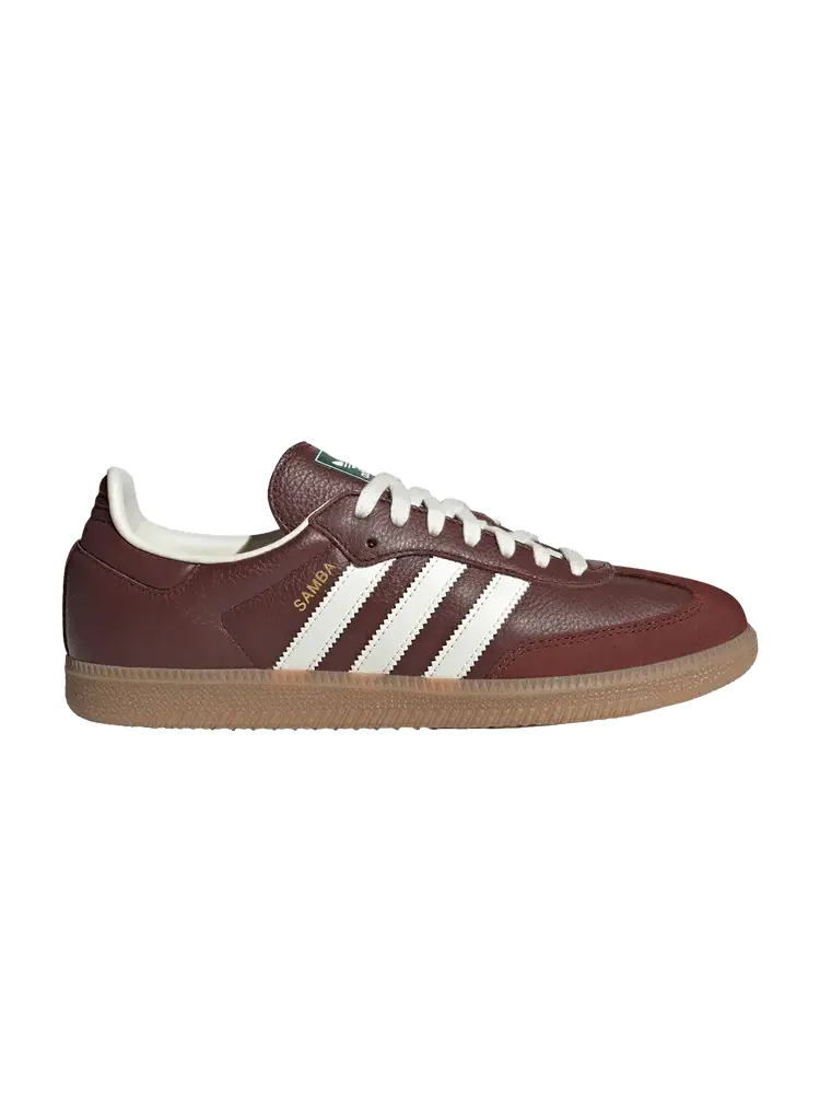 Кроссовки Adidas Samba OG 'Fox Brown Off White Gum' — изображение 1 из 1, коричневый