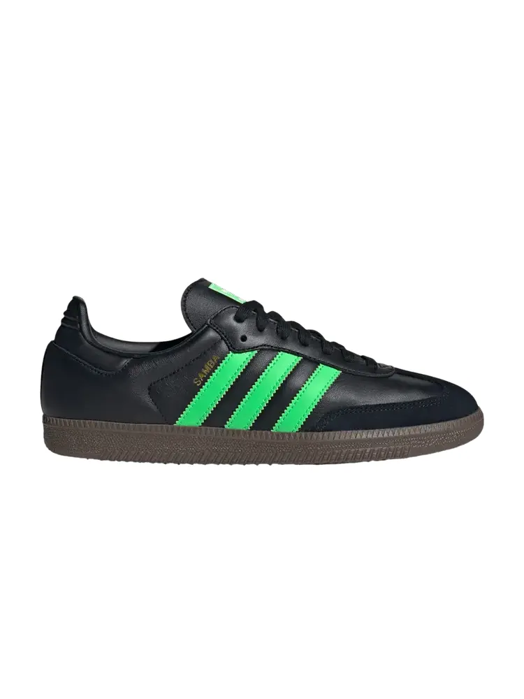 Кроссовки Adidas Samba OG — изображение 1 из 1, черный зеленый