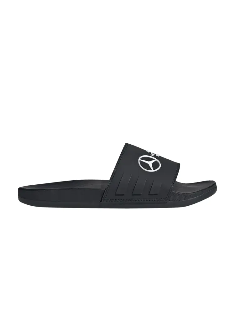 Сандалии adidas Mercedes-AMG Petronas Formula One Team x Adilette Comfort Slide 'Black White' — изображение 1 из 1