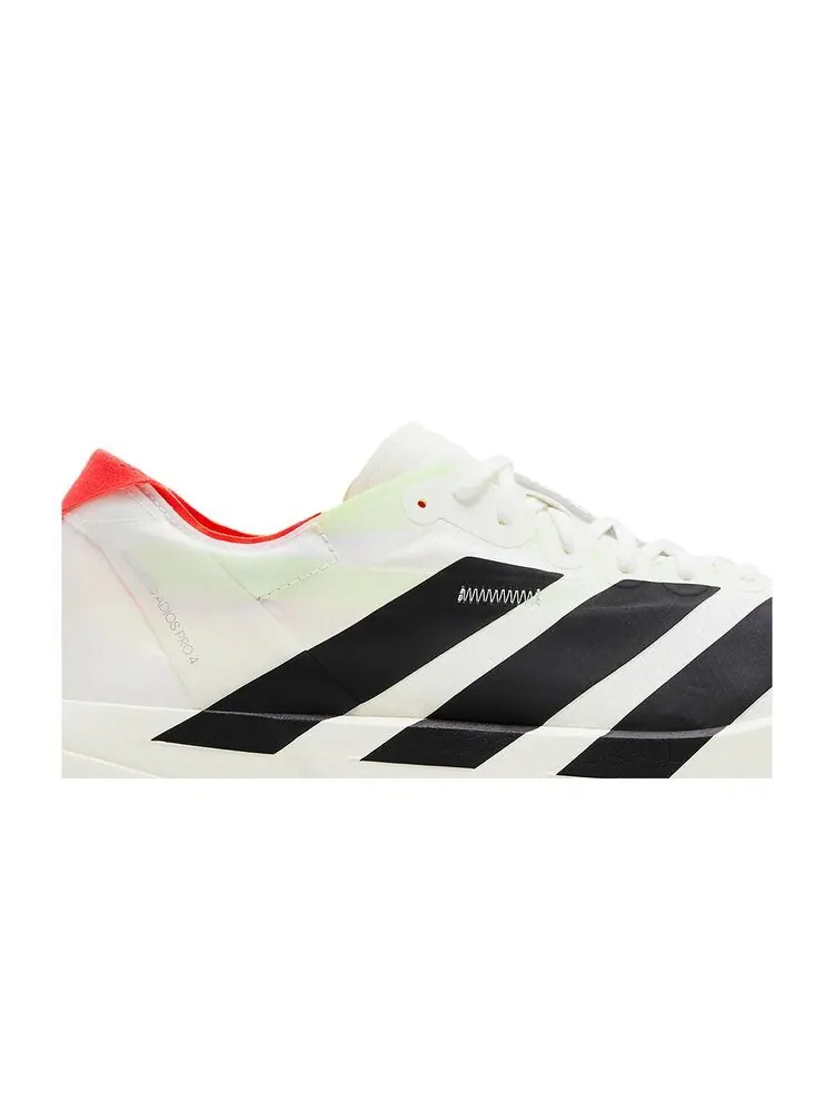 Кроссовки adidas Adizero Adios Pro 4 White Black — изображение 2 из 6, белый черный