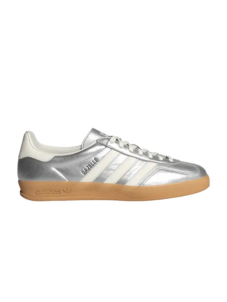 Кроссовки adidas Gazelle Indoor 'Silver Metallic White' — изображение 1 из 1