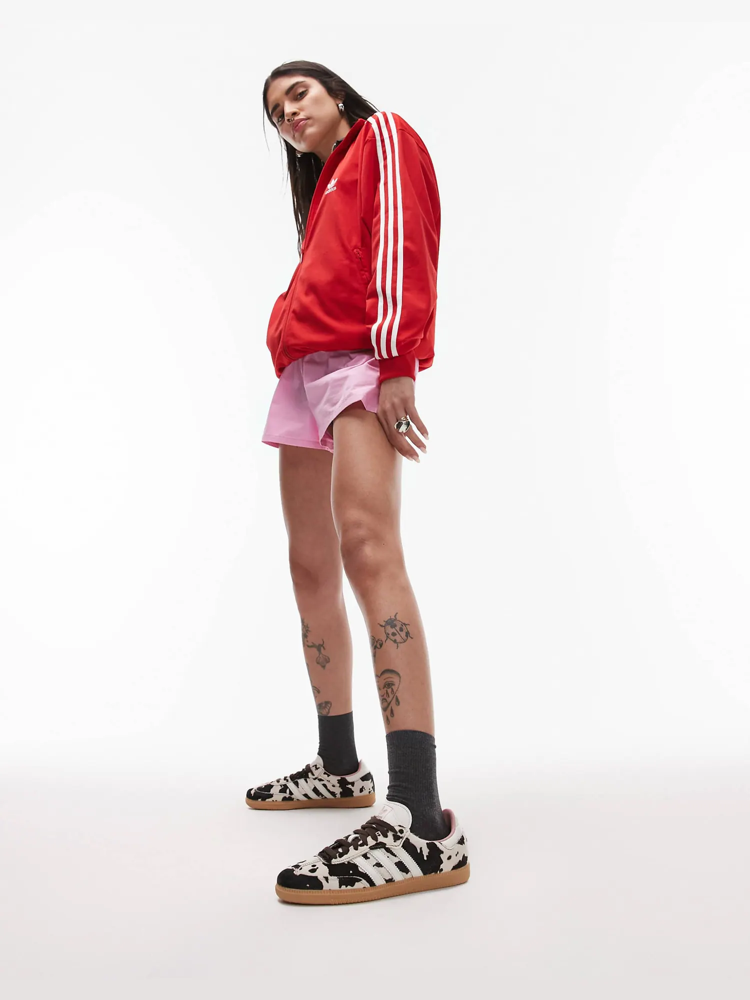 Кроссовки Adidas Originals Samba OG W — изображение 4 из 12, коричневый/кремовый
