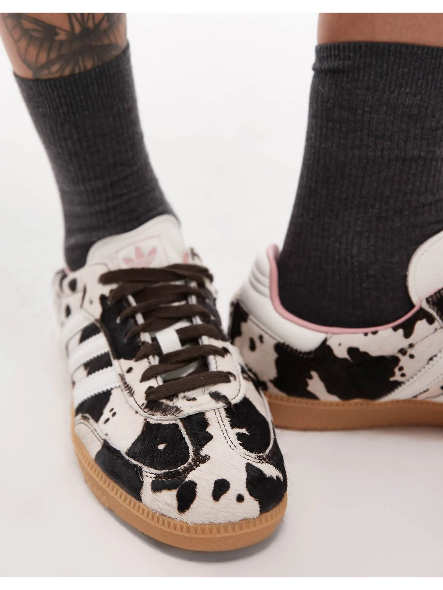 Кроссовки Adidas Originals Samba OG W — изображение 5 из 12, коричневый/кремовый