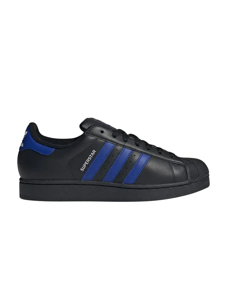 Кроссовки adidas Superstar 2 'Black Semi Lucid Blue' — изображение 1 из 1, черный/синий/белый