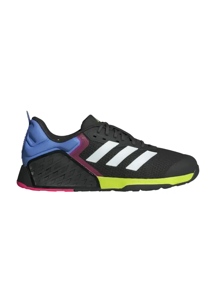 Кроссовки Adidas Dropset 3 Core Black Cloud White Lucid Lemon — изображение 1 из 1, черный белый