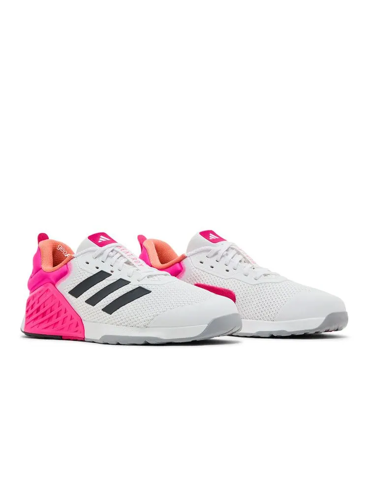 Кроссовки adidas Wmns Dropset 3 'Grey Shock Pink' — изображение 9 из 9, серый/розовый