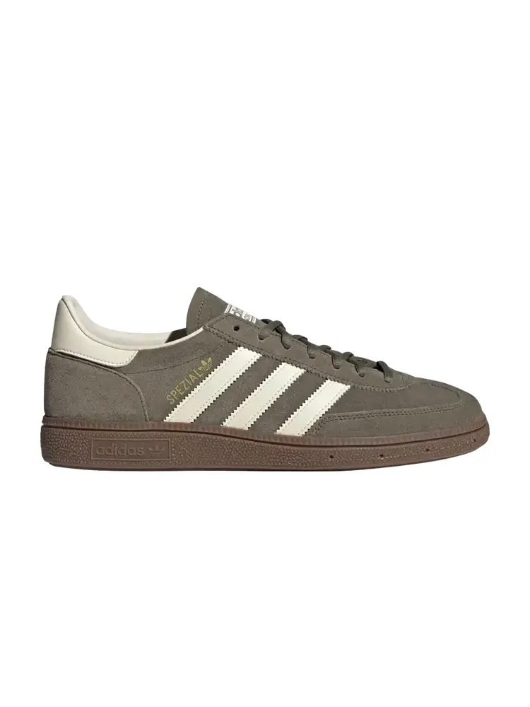 Кроссовки Adidas Handball Spezial — изображение 1 из 1, оливковый кремовый белый