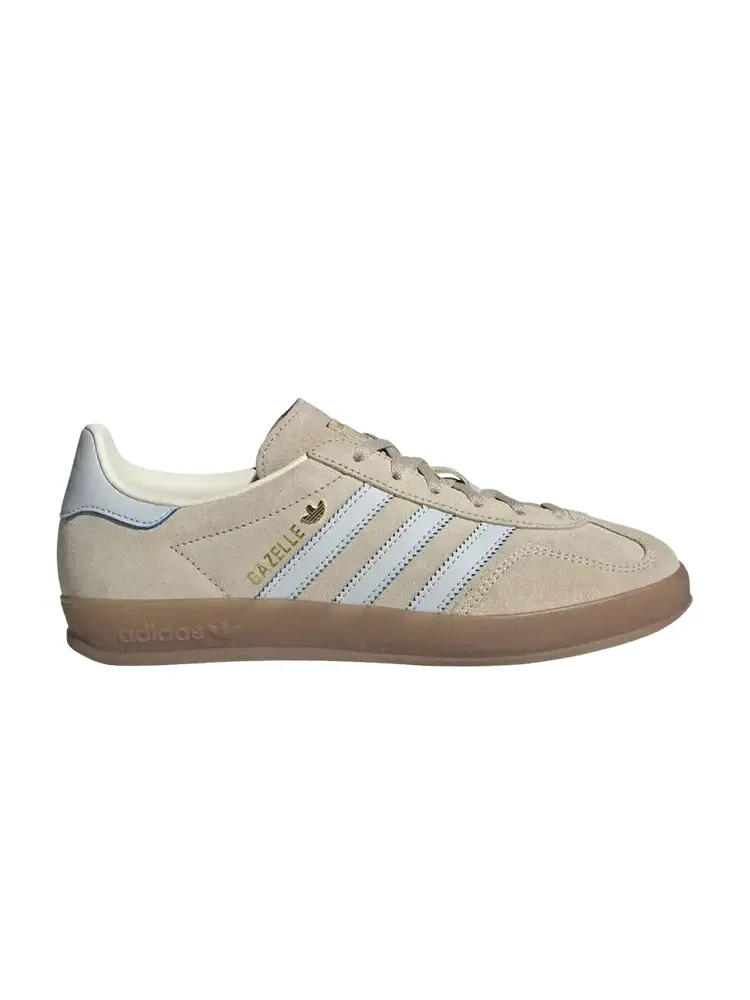 Adidas Wmns Gazelle Indoor 'Wonder Beige Halo Blue Gum' — изображение 1 из 1, бежевый