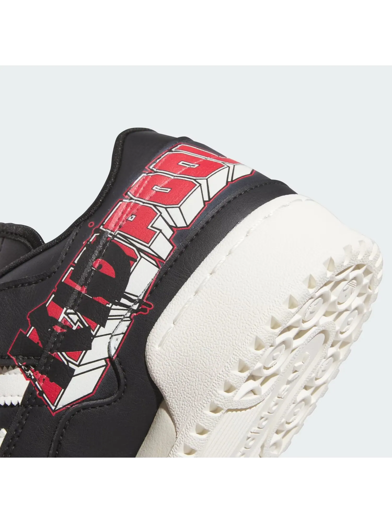 Кроссовки Adidas Forum Low x Marvel 'Deadpool' — изображение 7 из 8, черный/красный