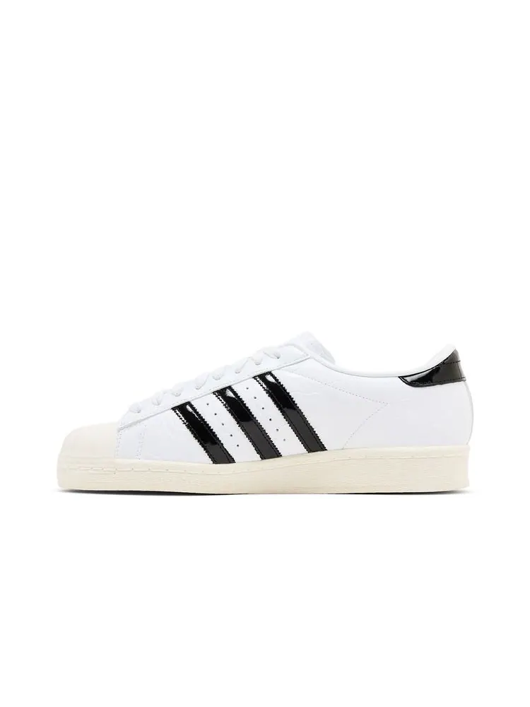 Кроссовки BAPE x Superstar Vintage 'White Black' — изображение 3 из 8, белый черный