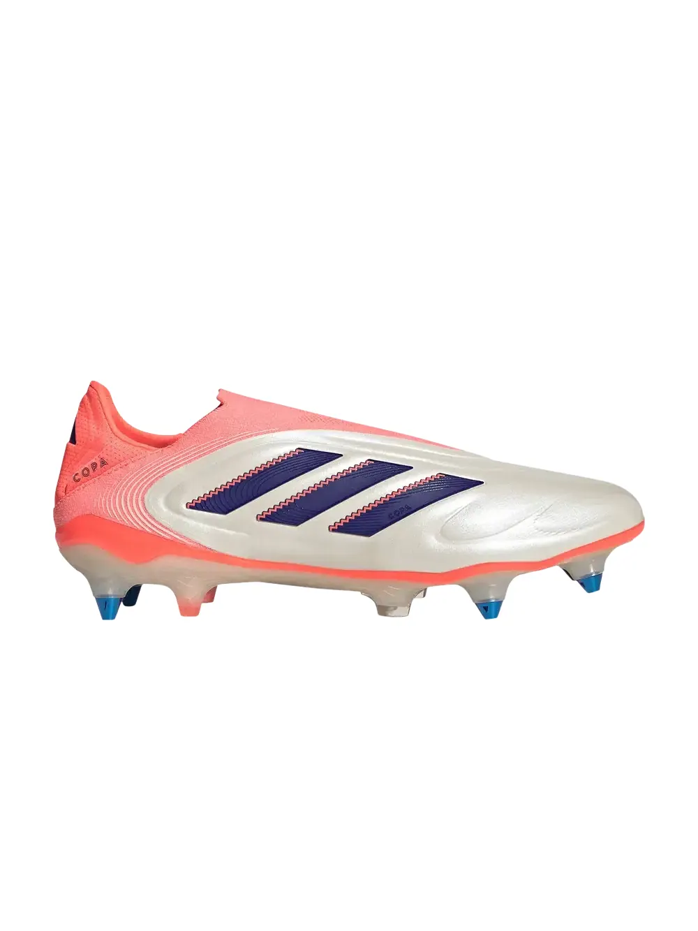 Кроссовки Adidas Copa Pure 3 Elite Laceless — изображение 1 из 1, белый/синий