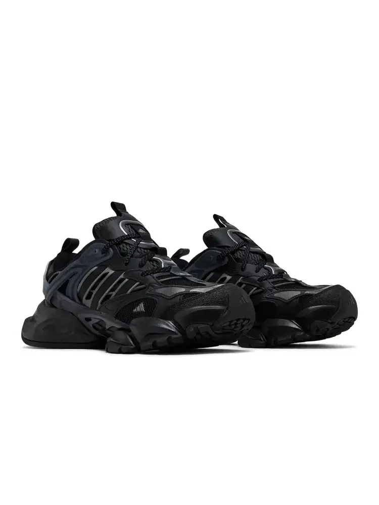 Кроссовки Adidas XLG Runner Deluxe 'Black Grey' — изображение 8 из 8, черный
