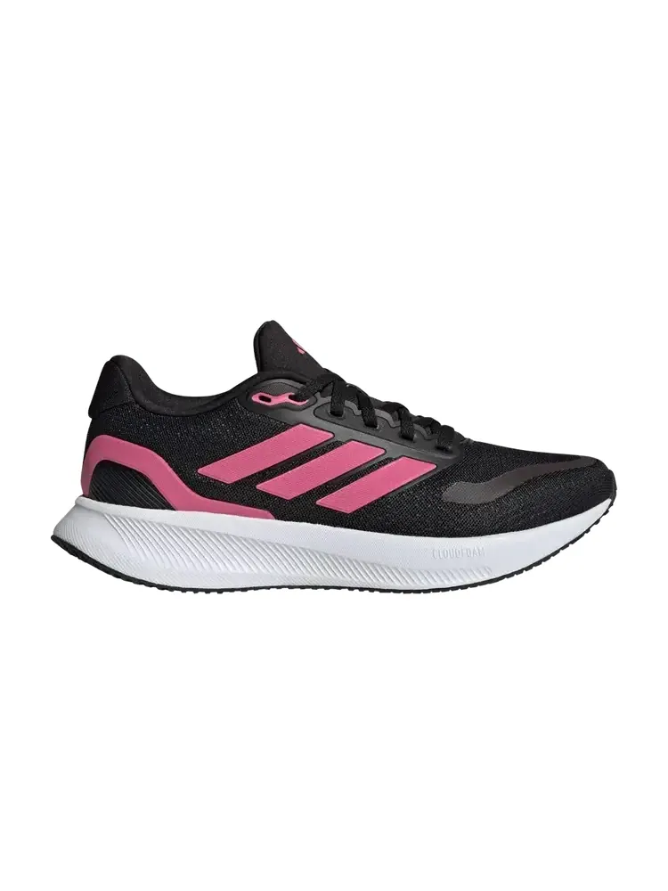 Adidas Wmns Runfalcon 5 'Core Black Pink Fusion Cloud White' — изображение 1 из 1, черный