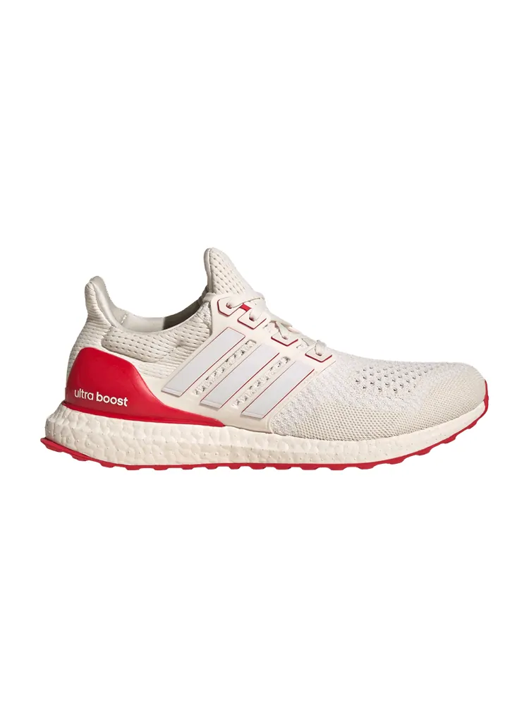 Кроссовки UltraBoost 1.0 'Chalk White Scarlet' — изображение 1 из 1, белый