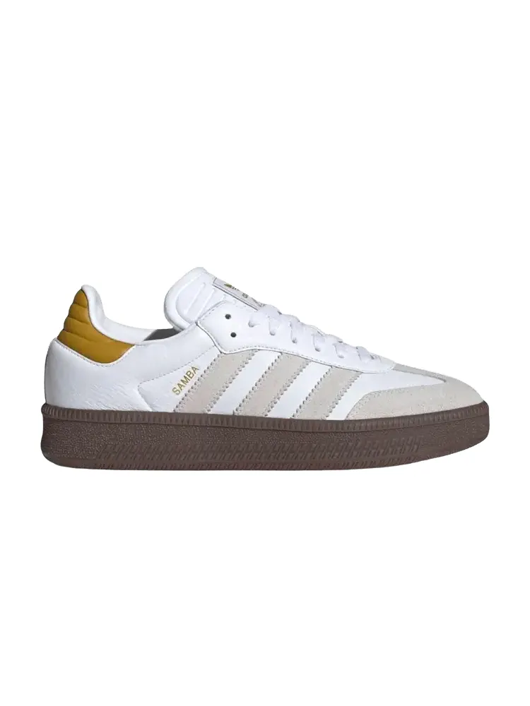 Кроссовки Adidas Samba XLG 'Footwear White Dash Grey Gold' — изображение 1 из 1, белый