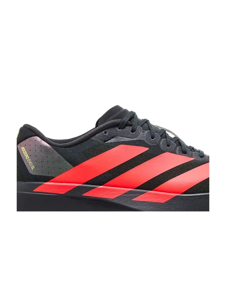 Кроссовки Adizero Evo SL 'Carbon Lucid Red' — изображение 2 из 8, красный