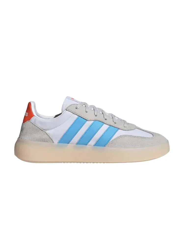 Кроссовки adidas Barreda Decode 'White Semi Blue Burst' — изображение 1 из 1, белый/синий/оранжевый