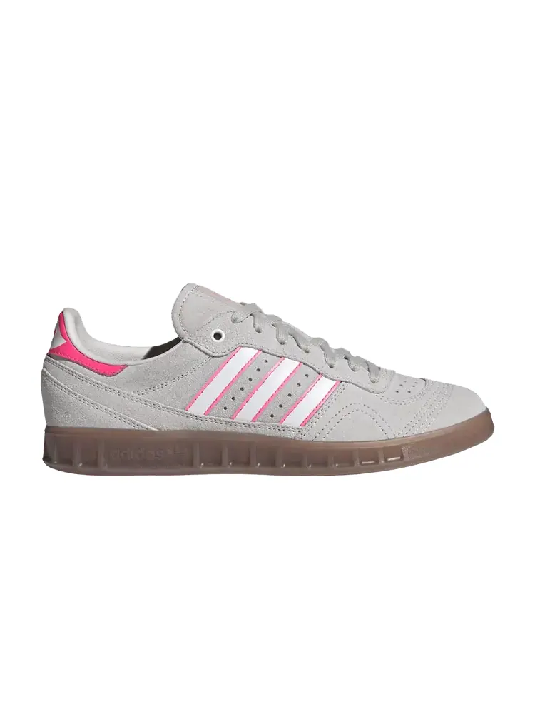 Кроссовки adidas Handball Top 'Grey White Lucid Pink' — изображение 1 из 1, серый/белый/розовый