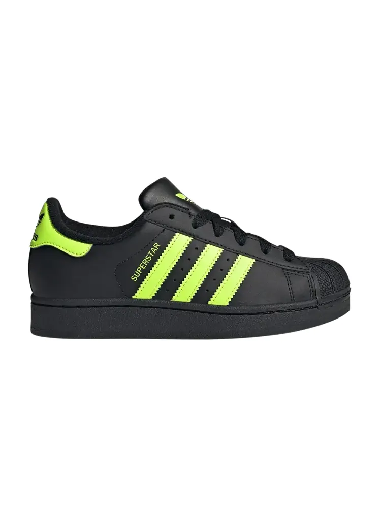 Кроссовки Adidas Superstar 2 J — изображение 1 из 1, черный зеленый