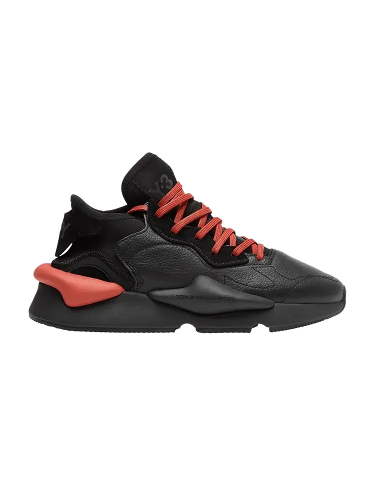 Кроссовки Adidas Y-3 Kaiwa — изображение 1 из 1, черный оранжевый