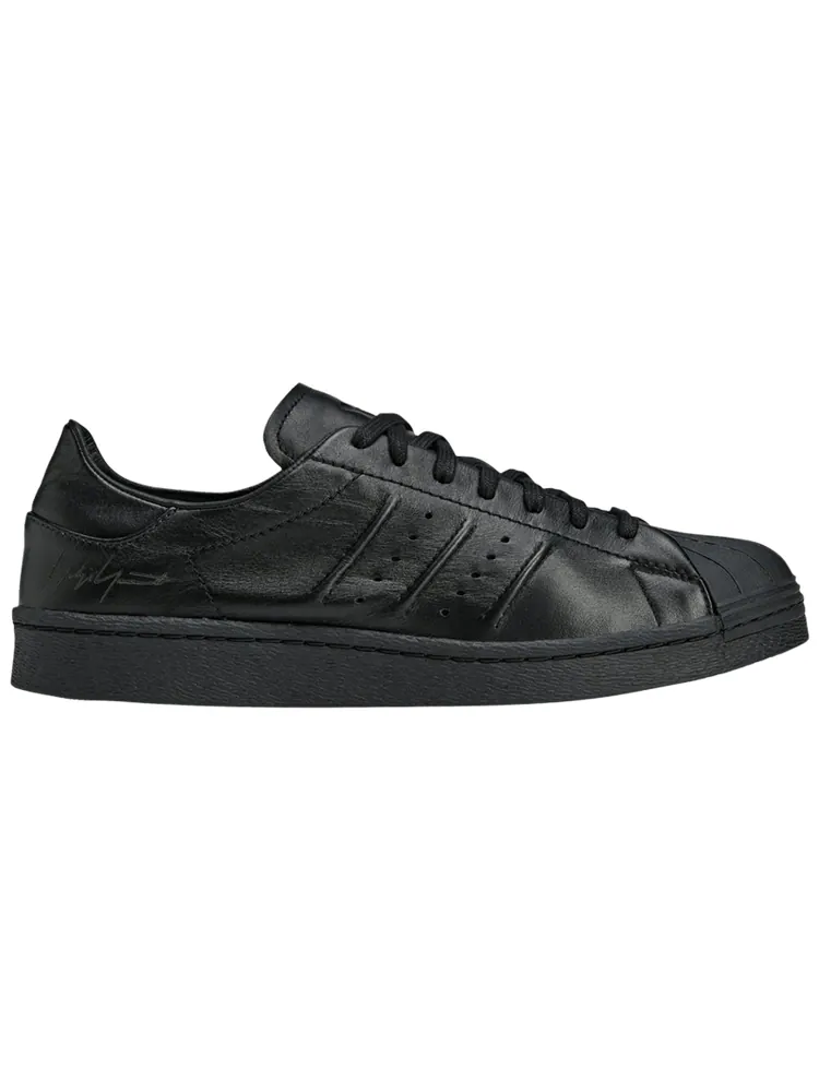 Кроссовки adidas Y-3 Superstar 'Luxe Leather Pack - Triple Black' — изображение 1 из 1, черный