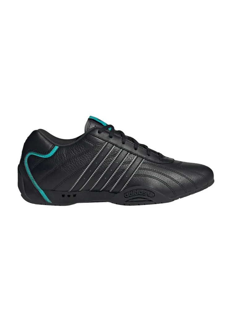Кроссовки Mercedes-AMG Petronas Formula One Team x Adi Racer Low 'Black Semi Mint Rush' — изображение 1 из 1, черный