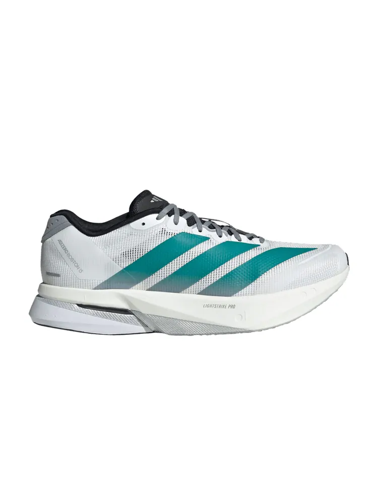 Кроссовки Adizero Boston 13 'White Pure Teal' — изображение 1 из 1, белый