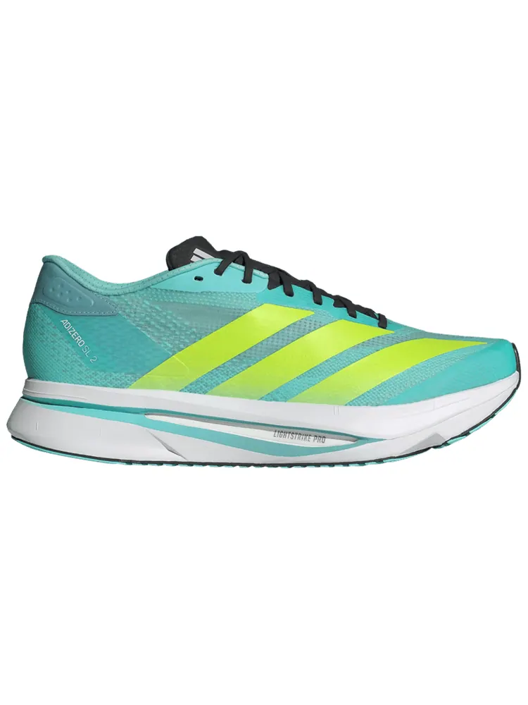 Кроссовки adidas Adizero SL2 'Flash Aqua Lucid Lemon' — изображение 1 из 1, бирюзовый