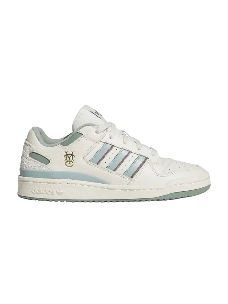 Кроссовки Hoop York City x Forum Low CL 'Off White Silver Green' — изображение 1 из 1