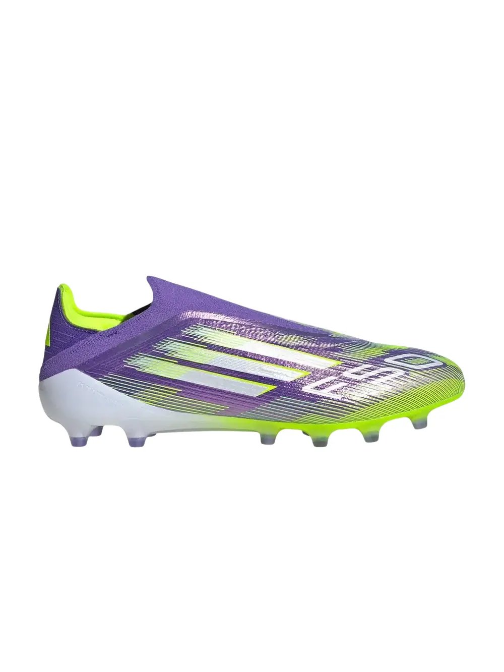 Кроссовки Adidas F50 Elite Laceless AG — изображение 1 из 1, фиолетовый/зеленый