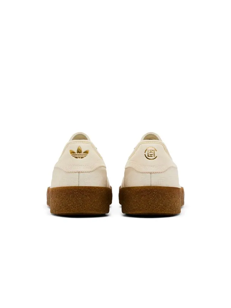 Кроссовки CLOT x Gazelle 'Crepe Sole Pack - Cream White' — изображение 6 из 8, кремовый белый
