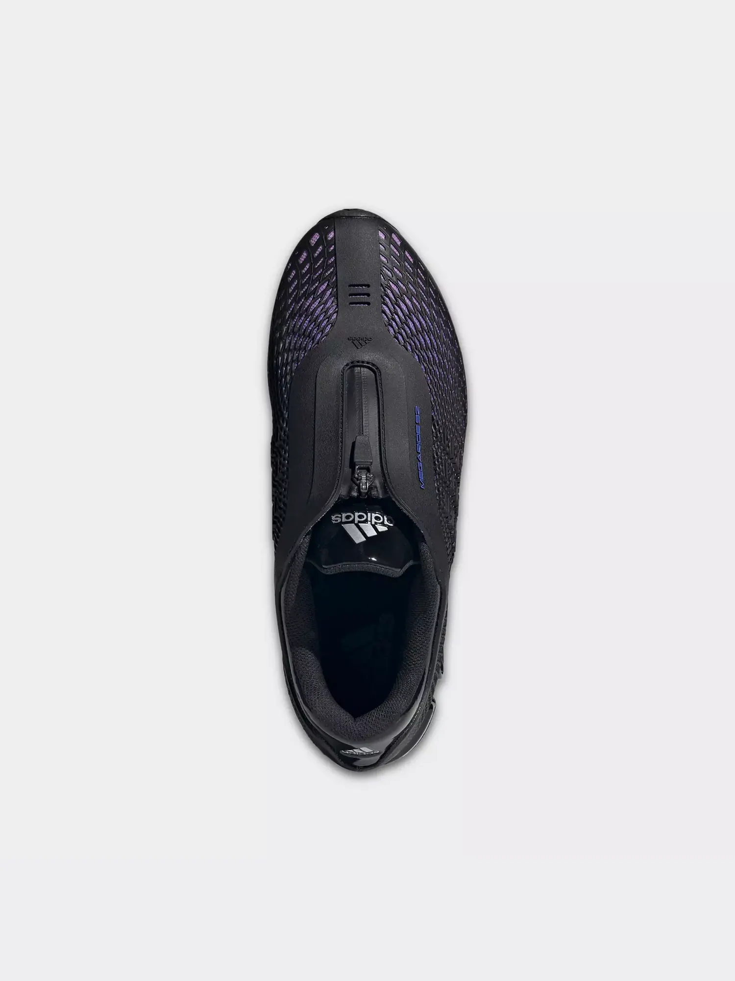 Кроссовки adidas Megaride S2 'Black Hi-Res Blue Purple' — изображение 5 из 6, черный/-синий/фиолетовый