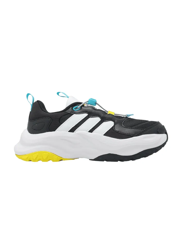 Кроссовки Maxxwavy K 'Black Carbon Aqua Yellow' — изображение 1 из 1, черный голубой желтый