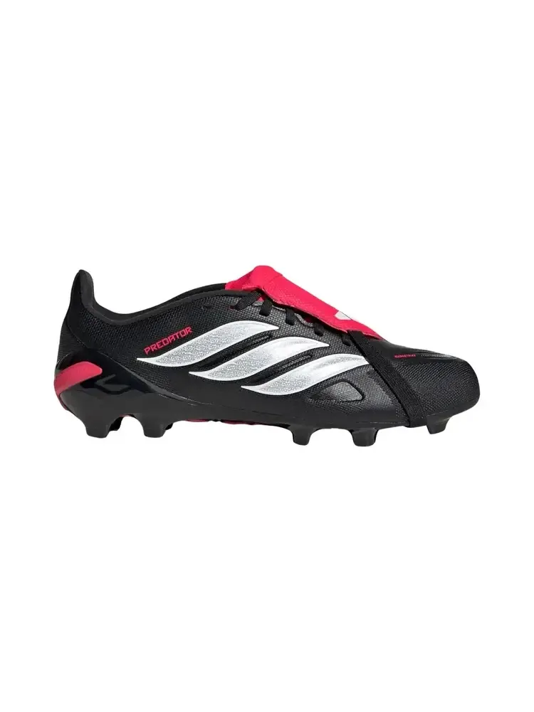 Футбольные бутсы Adidas Predator League FG PS 'Core Black Cloud White Lucid Red' — изображение 1 из 1, черный