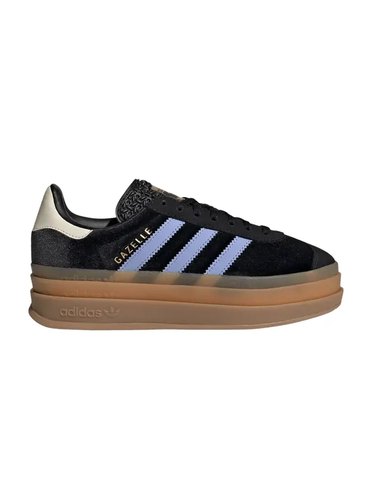 Кроссовки Adidas Gazelle Bold J — изображение 1 из 1, черный синий