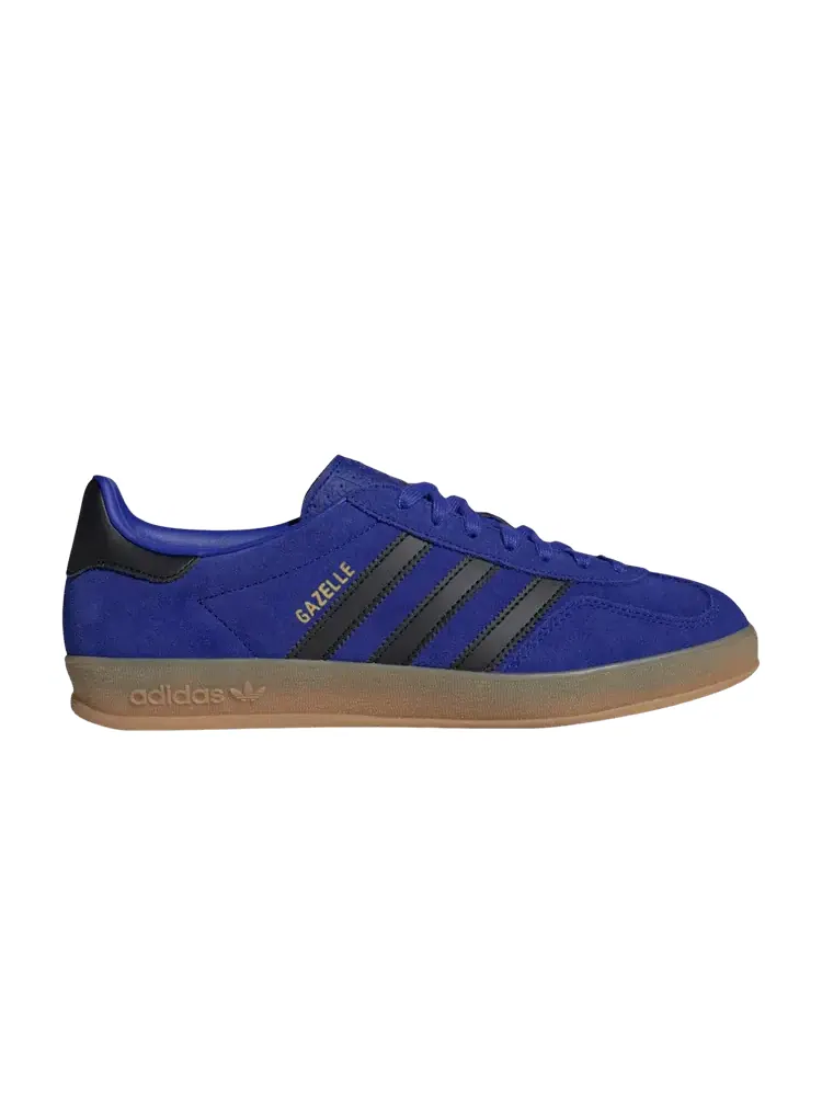 Кроссовки Adidas Gazelle Indoor — изображение 1 из 1, синий черный