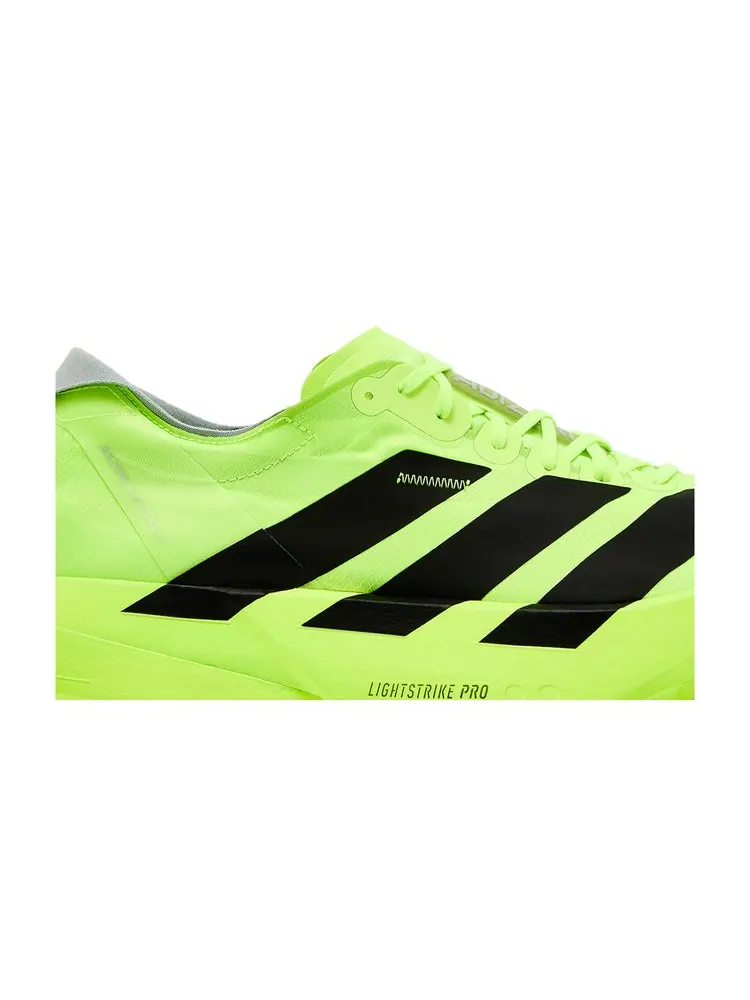 Кроссовки Adizero Adios Pro 4 'Lucid Lemon Black' — изображение 2 из 8, черный