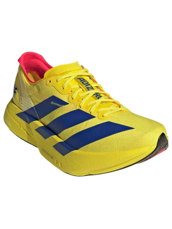 Кроссовки мужские Adidas Adizero Adios Pro 4 Tokyo — изображение 3 из 4, желтый/синий