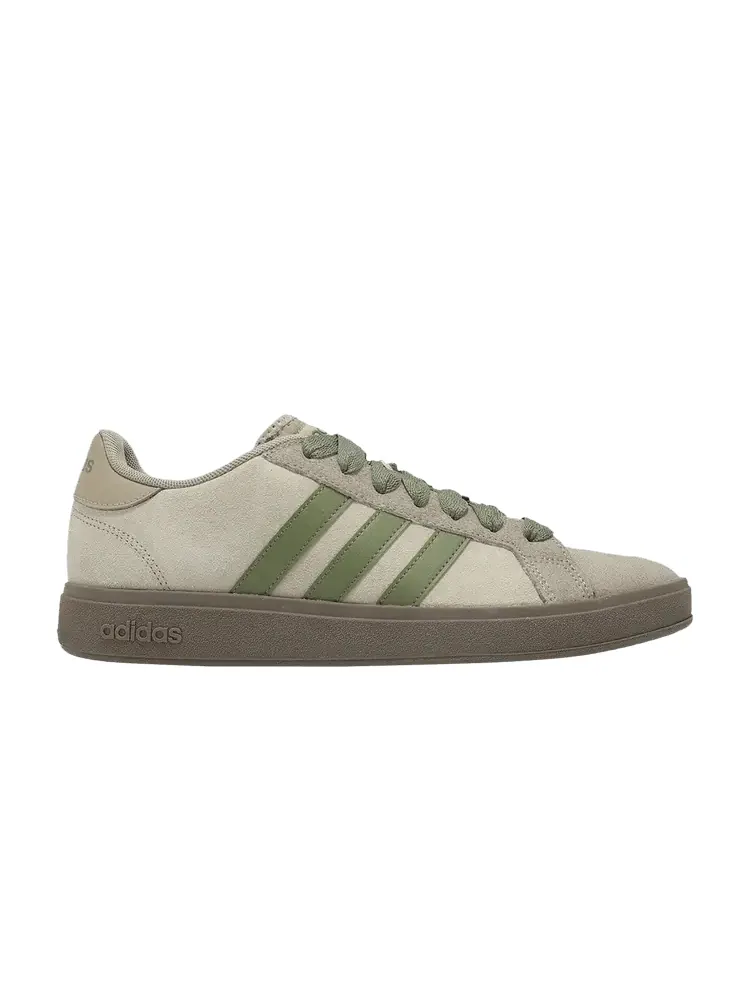 Кроссовки adidas Grand Court Base 00s 'Blanch Cargo' — изображение 1 из 1, оливковый/оливковый