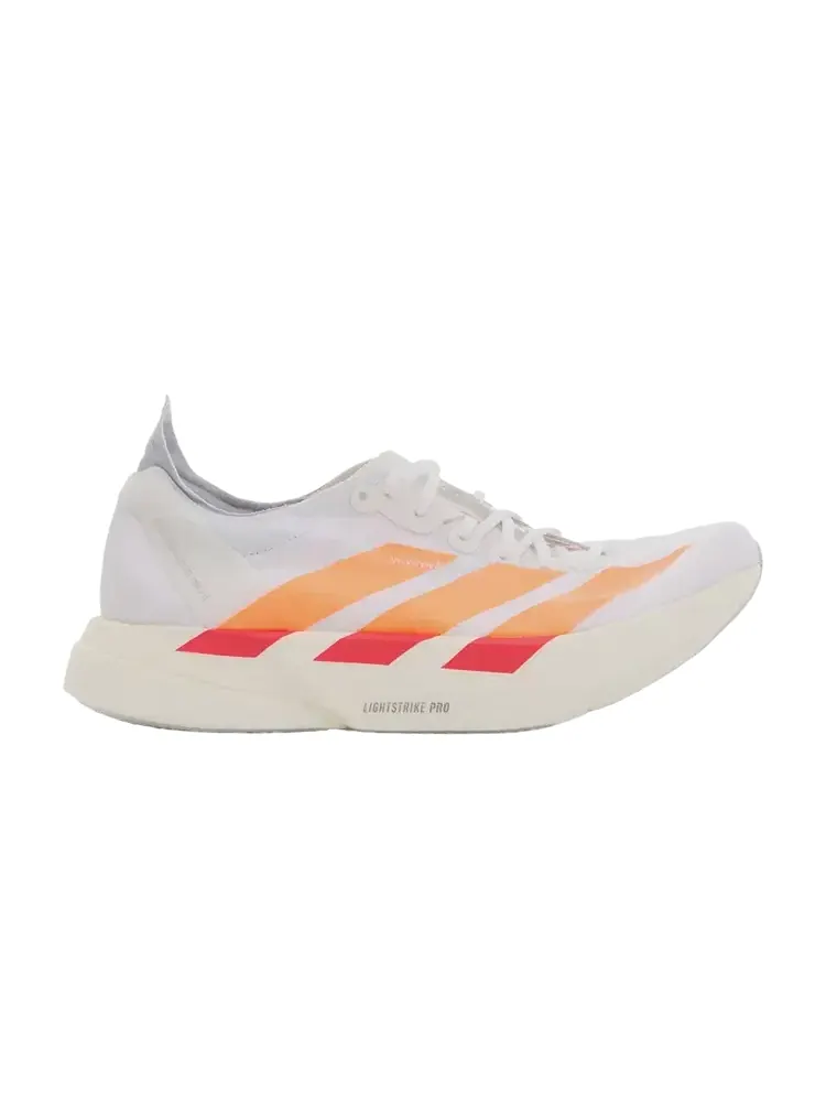 Кроссовки Adidas Adizero Adios Pro 4 — изображение 1 из 1, белый оранжевый