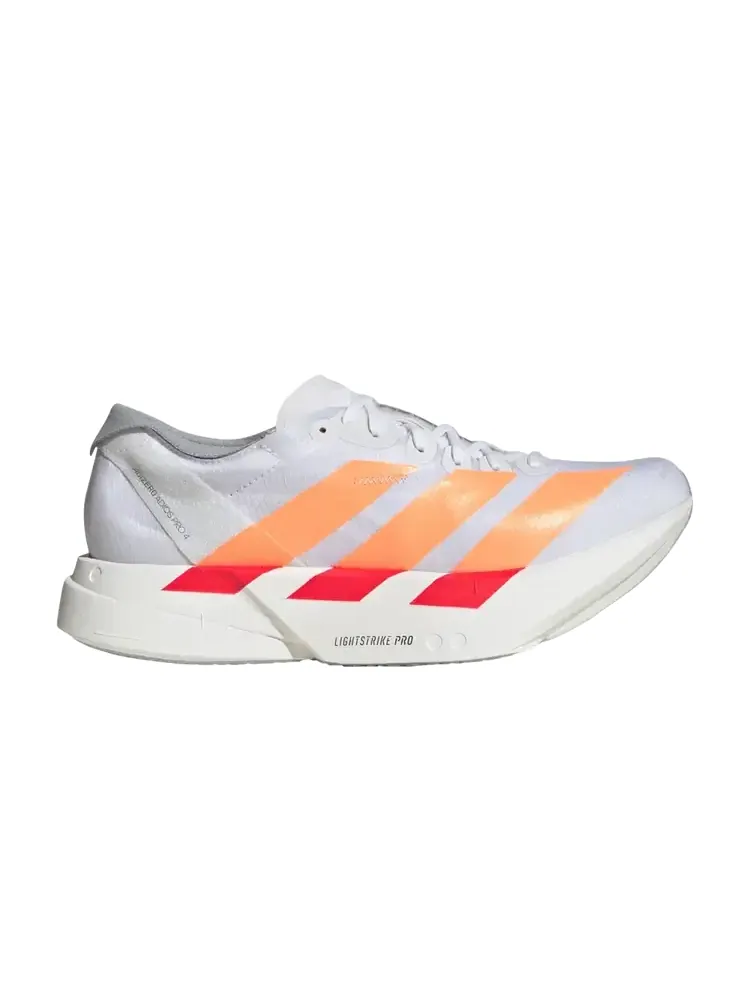 Adidas Wmns Adizero Adios Pro 4 'Cloud White Beam Orange Lucid Red' — изображение 1 из 1, белый
