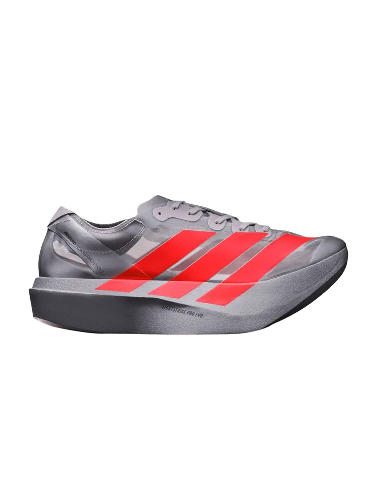 Кроссовки Adizero Adios Pro Evo 2 'Silver Metallic Lucid Red' — изображение 1 из 1